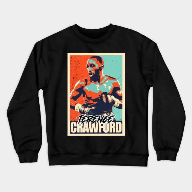 Terence Crawford Undisputed Crewneck Sweatshirt by RichyTor